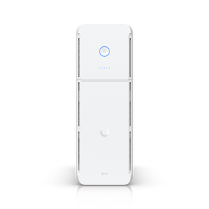 Fonte de alimentação ininterrupta (UPS) de 1kVA da Ubiquiti em formato torre. A UPS-Tower oferece gestão UniFi, 5 tomadas com bateria e "Graceful Shutdown". - UPS-TOWER