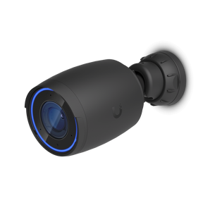 Indoor/outdoor 4K PoE camera with 3x optical zoom, long-range IR night vision, and enhanced AI detection capabilities. - UVC-AI-PRO