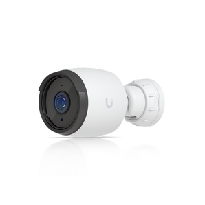 Câmera 4K PoE para todas as condições climáticas com sensor de imagem de 1/1,8" e 8MP, motor de IA Multi-TOPs e visão noturna IR de longo alcance. - UVC-G6-BULLET-W