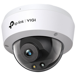 TP-Link VIGI C250 (2.8mm). Câmara Dome 5MP Super-HD. Visão Noturna a Cores (24h). Análise Forense de Pessoas/Veículos. Antivandalismo IK10 e IP67. Microfone Integrado. PoE. - VIGI C250(2.8MM)