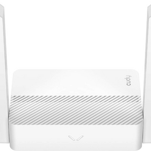 Router Wi-Fi de 300 Mbps da Cudy, com 4 portas Fast Ethernet. O WR300 oferece múltiplos modos de operação (Router, AP, RE, Mesh) e controlo via App. - WR300