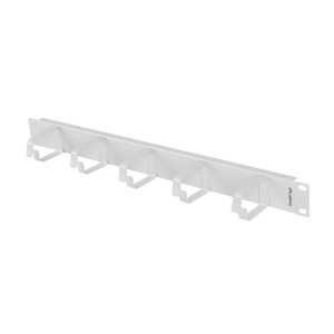 Organizador de cabos horizontal 1U Lanberg (AK-1701-S). Para bastidores de 19