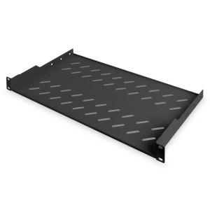 Prateleira fixa e ventilada de 1U para bastidores de 19