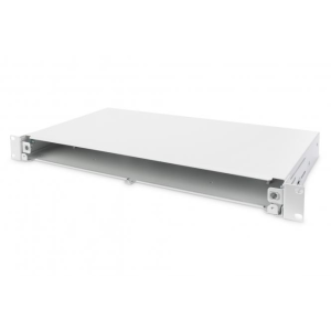 Caixa de emenda de fibra ótica 1U (DN-96200-QL) da Digitus. Sistema 