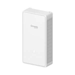 TP-Link Omada EAP775-WALL. Access Point Wi-Fi 7 de parede (BE9300). Switch integrado com 1x Uplink 2.5G e 4x Saídas (1x 2.5G + 3x Gigabit). Suporta PoE Out e gestão Omada SDN. - EAP775-WALL