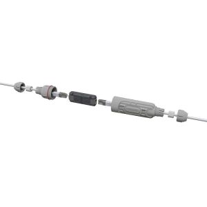 Caixa estanque MikroTik GPeR-IP67-Case. Com classificação IP68 (à prova de água e pó), protege o seu GPeR em instalações exteriores. - GPER-IP67-CASE