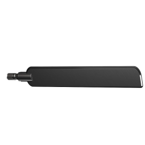 Antena outdoor dual-band da Mikrotik (HGO-antenna-OUT). Ganho de 3.3dBi (2.4GHz) e até 7.1dBi (5GHz). Conector RP-SMA. O par perfeito p/ NetMetal ac². - HGO-ANTENNA-OUT