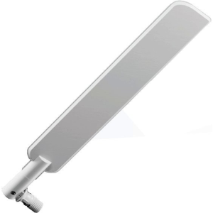 Antena combinada da MikroTik para IoT. A HGO-LTE-W suporta um vasto espectro de frequências (699MHz - 3.8GHz), ideal para LTE, CAT-M/NB e LoRaWAN. - HGO-LTE-W