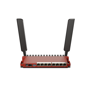 Router com 8 Gigabit Ethernet Switch, 1 SFP 2.5Gbps, PoE in, PoE out, WiFi6 2.4GHz 2x2.
Com CPU poderoso, capaz de correr containers, é um equipamento ideal para pequenas organizações. - L009UIGS-2HAXD-IN