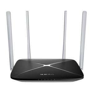 Partilhe a sua internet 4G com o router Mercusys MB135-4G. Oferece velocidades até 150Mbps, Wi-Fi AC1200 Dual-Band e uma configuração 