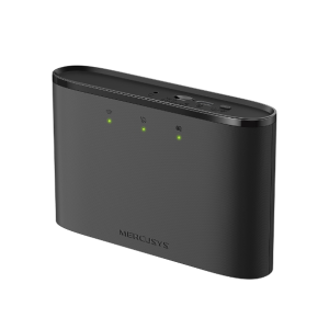 Router Hotspot Móvel 4G LTE Mercusys MT110. Internet em qualquer lugar (150 Mbps). Bateria de 2200 mAh (10 horas). Partilhe Wi-Fi com até 10 dispositivos. Desbloqueado. - MT110