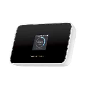 Router Hotspot Móvel 4G LTE Mercusys MT115. Tecnologia Wi-Fi 6 (AX300). Ecrã a cores de 1.44