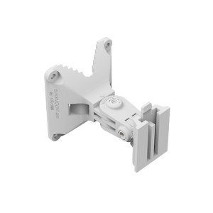 Suporte de parede avançado da MikroTik para antenas Ponto-a-Ponto e setoriais. O quickMOUNT pro (QMP) oferece um ajuste de 140° nos eixos horizontal e vertical. - QMP