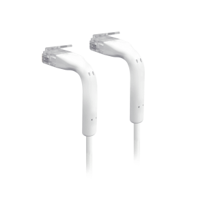 Ubiquiti UniFi Patch Cable, na cor branca, com 2 metros. Design ultra fino de 3 mm. - U-CABLE-PATCH-2M-RJ45