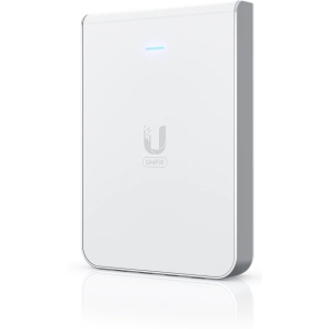 U6-IW - Ponto de acesso WiFi 6 para aplicação em parede com switch PoE. - U6-IW