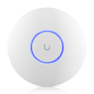 U6 Plus - Um ponto de acesso da série Unifi da Ubiquiti, com tecnologia WiFi6 2x2 em 2.4GHz e 5GHz e capaz de suportar mais de 300 clientes, o sucessor do U6-Lite. - U6+