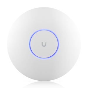 Ponto de acesso Wi-Fi 7 de teto com 8 fluxos espaciais, suporte a 6 GHz e um mecanismo dedicado de varredura espectral para Wi-Fi sem interferências em ambientes exigentes e de grande escala. - U7-PRO-MAX