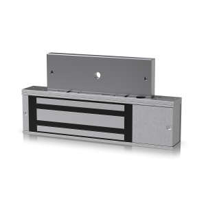 Fechadura Magnética Ubiquiti (UA-Lock-Magnetic-540kg). Força de retenção 540kg (1200lbs). Fail-Safe 12V. LED de estado. Para portas de madeira ou metal. - UA-LOCK-MAGNETIC-540KG