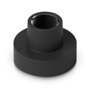 Ubiquiti UACC-G5-PTZ-PM-B. Adaptador de montagem suspensa (Pendant Mount) em preto. Para câmaras UniFi G5 PTZ e G6 PTZ. Rosca G3/4