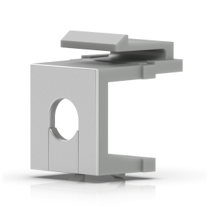 Pack de 12 inserções keystone cegas (UACC-Keystone-Blank-Insert-TH). Com design 