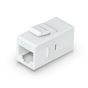 Pack de 12 acopladores (couplers) keystone Cat6 da Ubiquiti. Ligação 