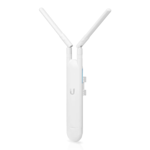 O UAP-AC-M da Ubiquiti é um ponto de acesso Wi-Fi 5 (802.11ac) compacto e versátil, ideal para aplicações em ambientes interiores e exteriores. Equipado com 4 fluxos espaciais (2x2 MIMO por banda), proporciona ligações rápidas e estáveis em ambientes