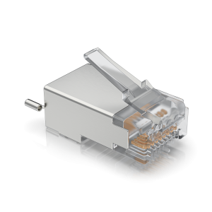 Conectores RJ45 blindados projetados para cabos Ethernet UISP (UISP Cable Pro e Cable Carrier) - UISP-CONNECTOR-SHD