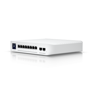 O USW-ENTERPRISE-8-POE é um switch gerido Layer 3 de alto desempenho, ideal para redes empresariais modernas que exigem largura de banda elevada, alimentação por PoE e conectividade em fibra ótica.
Equipado com 8 portas RJ45 de 2.5 Gigabit com supor