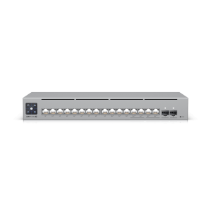 Switch de 16 portas, Layer 3 Etherlighting com portas 2.5 GbE e PoE++ (180W). - USW-PRO-MAX-16-POE