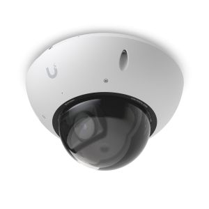 Câmara 4K UVC-G6-Pro-Dome (Branca). A melhor Dome da Ubiquiti com zoom ótico 2.36x, AI (Multi-TOPS), visão noturna 40m, IP66 e IK10. - UVC-G6-PRO-DOME-W